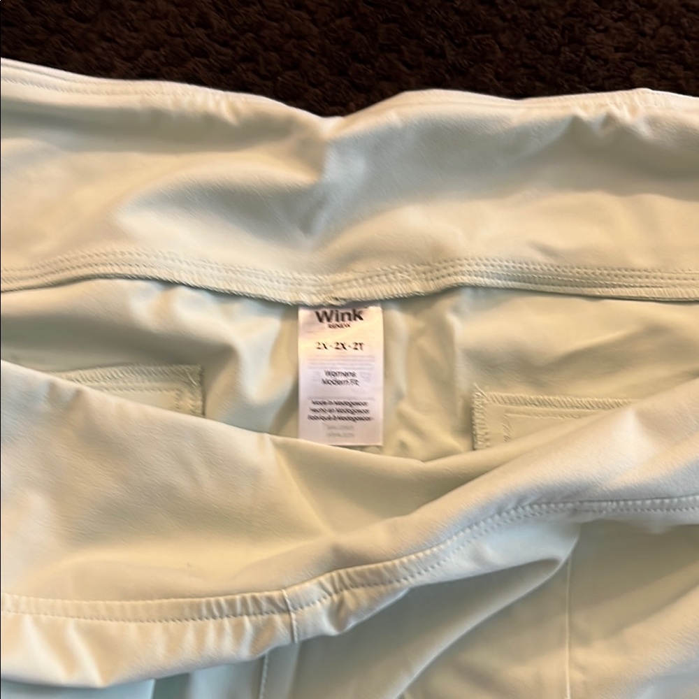 Wink Light green Scrub Pants